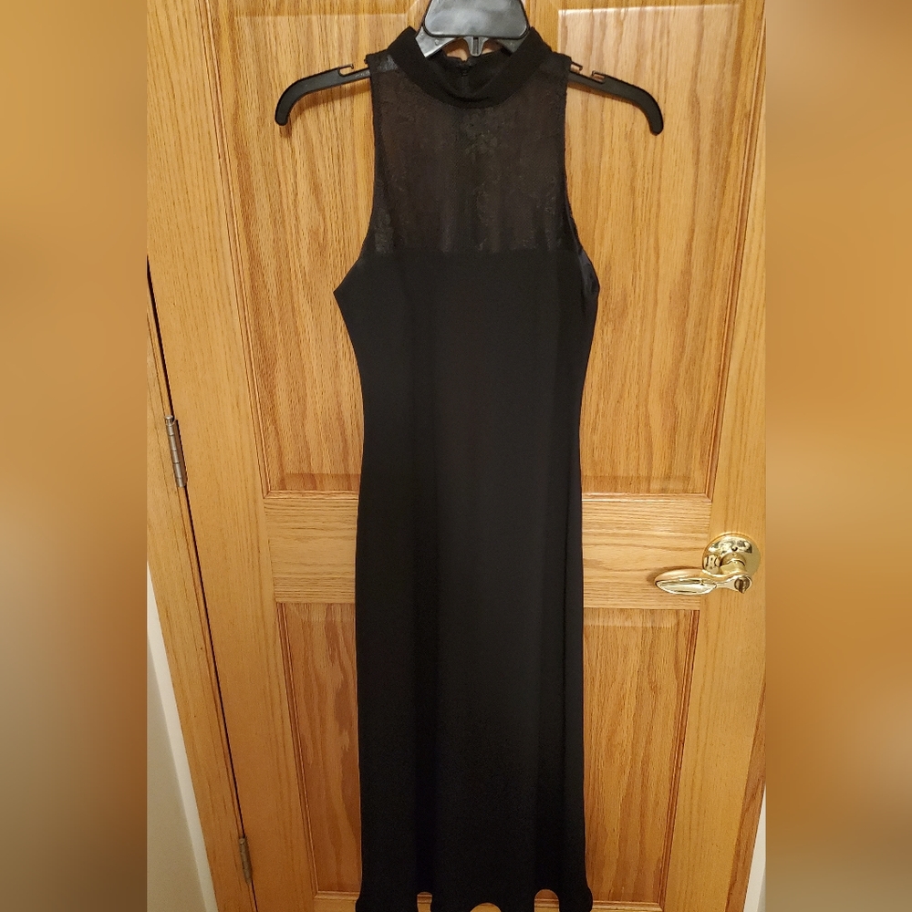 Black long formal dress size 2
